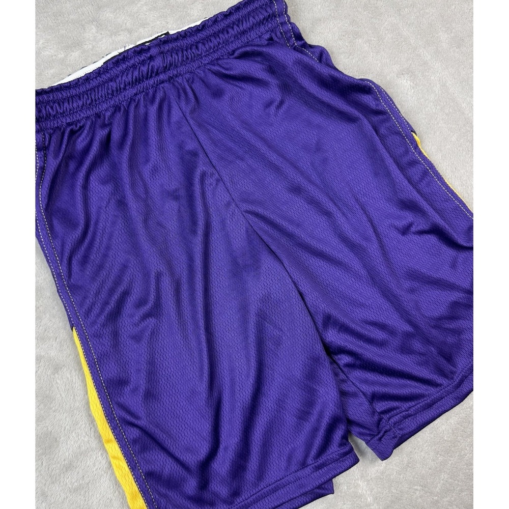 New Alleson Athletic Shorts Youth Small Purple Elastic Drawstring Waist Sports
